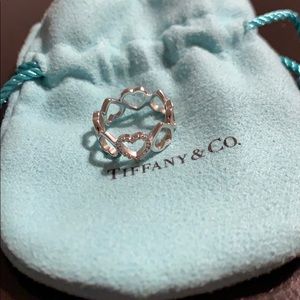Tiffany Heart Ring Sterling Silver